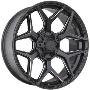 Ruffino Hard – XPLORER – Black – 22″x9.5″ 15mm – Summer Wheels – RUF842202